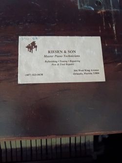 Antique piano for sale