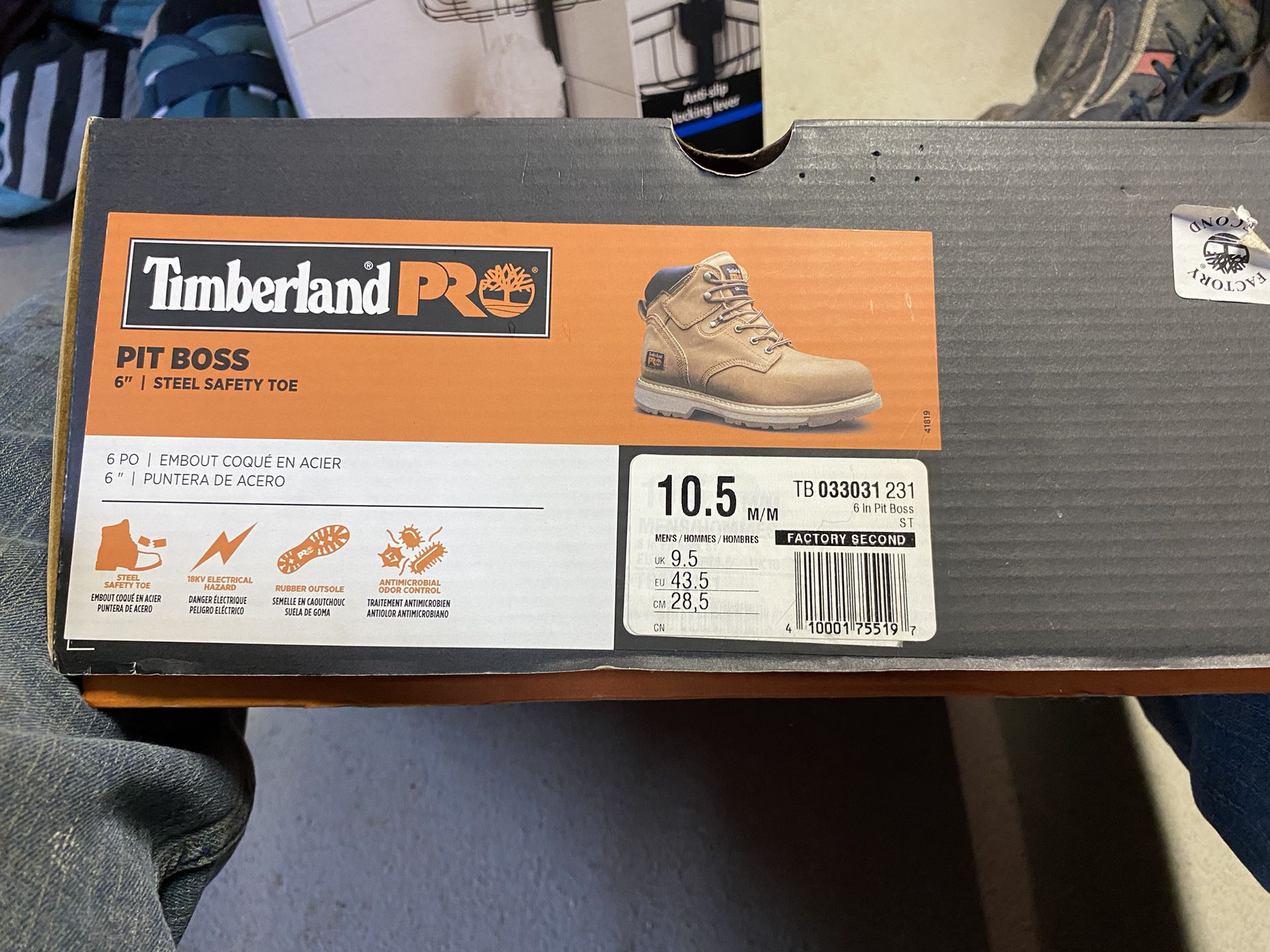 Men’s New Timberland Pro Boots
