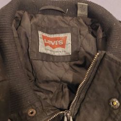 Levis Adult Small Denim Black Jacket