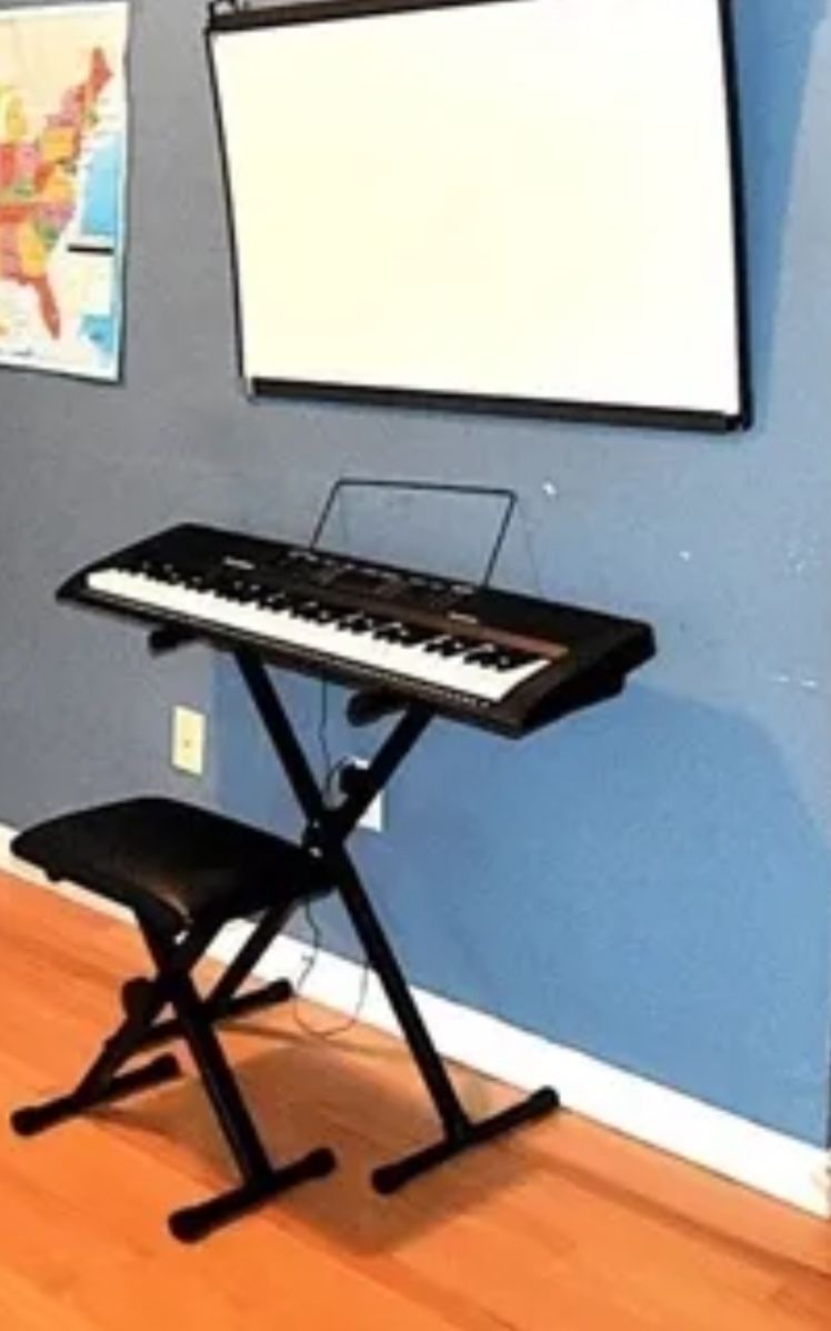 Piano With The Chair