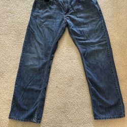 LEVI’S 514 Slim Straight Jeans 34x29 Excellent Condition 