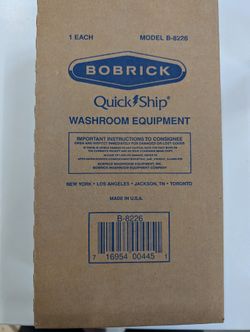 BOBRICK B-8226 Chrome Top Fill Washroom Soap Dispenser