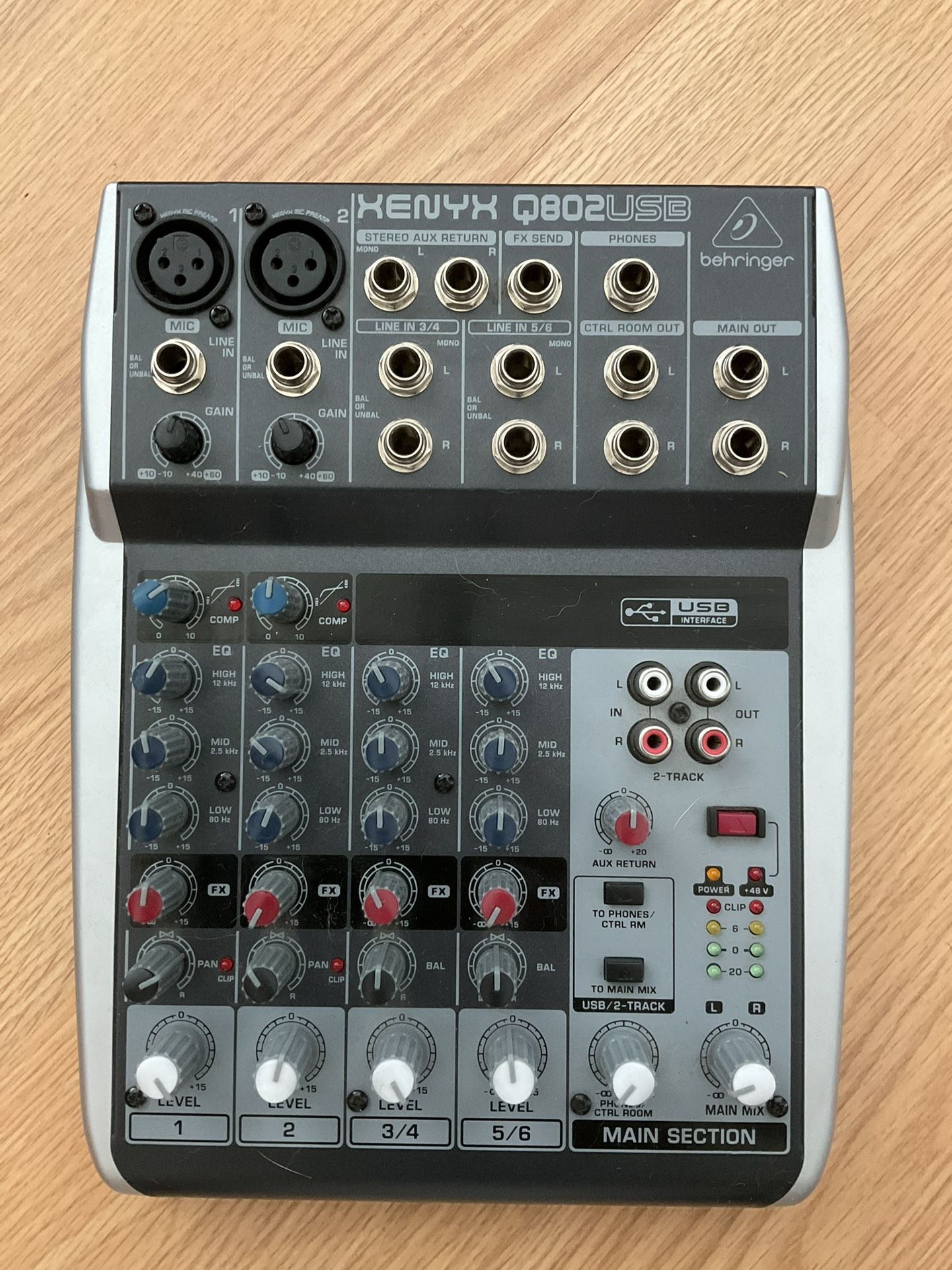 Behringer Xenyx Q802USB - Great Condition