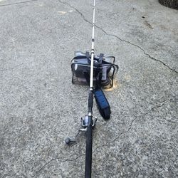 Rod&reel Combo & Loaded Tackle Bag  Ready To Fish