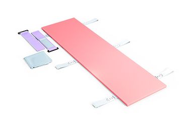 XODUS MEDICAL 40600 Pink Pad EXT Prolonged Patient Positioning Kit, Case of 2 Kits