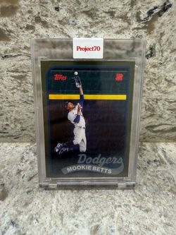 Topps Project70 Mookie Betts Dodgers Baseball Card