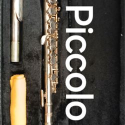 Silver Piccolo In Like New Condition 