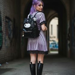 Kuromi Black Backpack