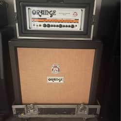 Orange Rockerverb MKii 100 watt head and PPC 4X12