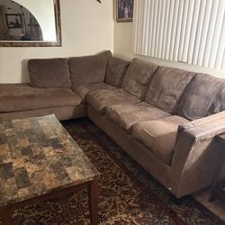 Brown Sectional