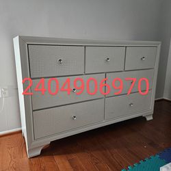 Brand New Box Same Day Delivery Service Available White Dresser Special