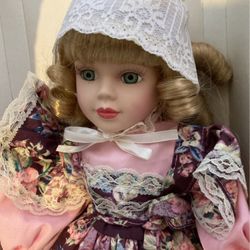 Vintage Porcelain Doll - Brand New! 