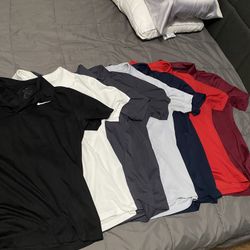 Nike Dri Fit Polo Shirts
