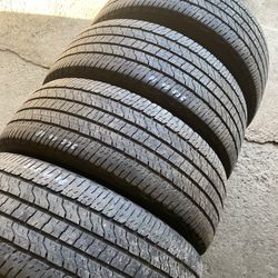Full set tires 265 60 18
