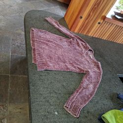 Orvis Knitted Sweater, Size Medium 