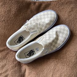 VANS Checkerboard Slip On Shoes Men’s 8.5 Women’s 10