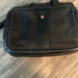 Black laptop bag