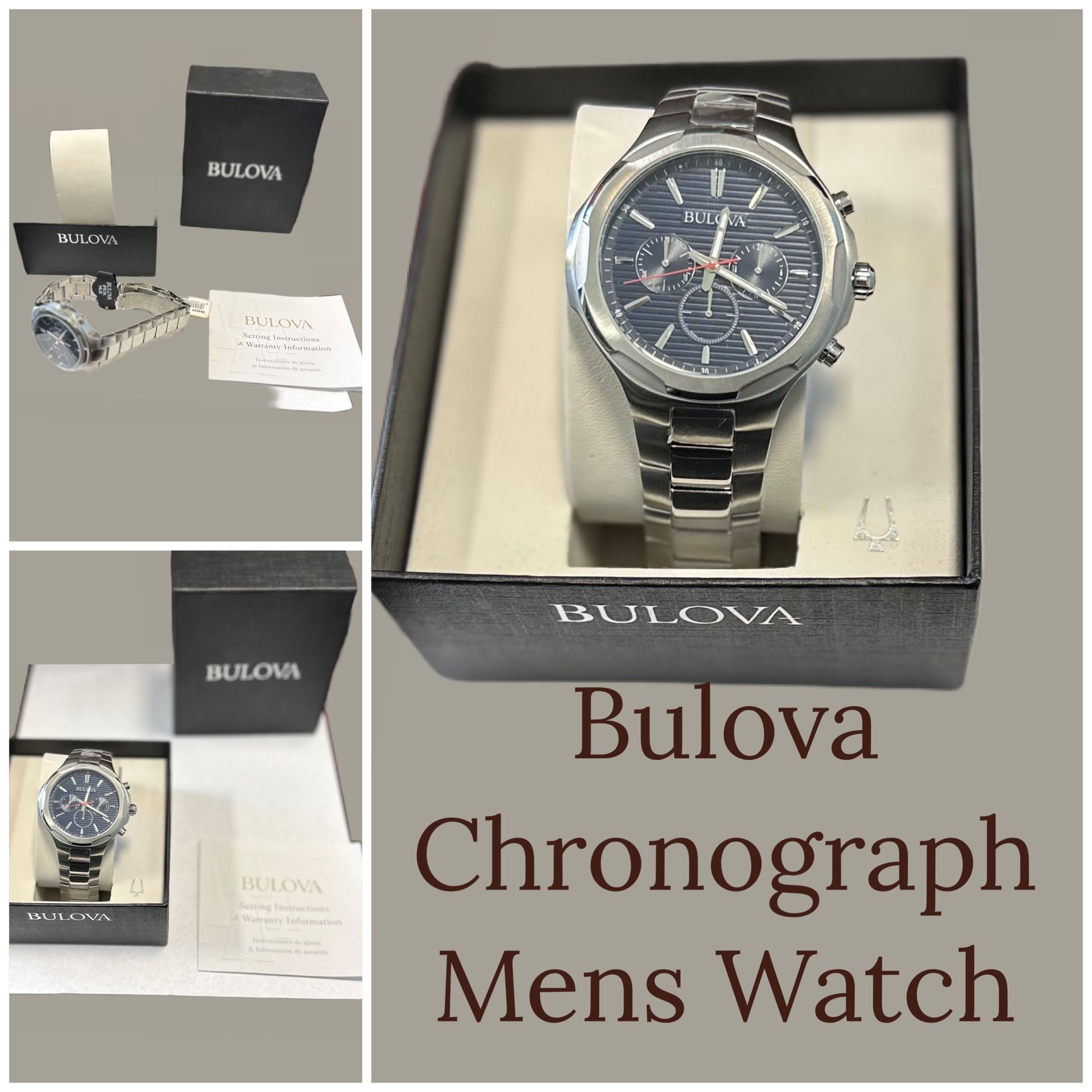Bulova Men’s Chronograph Watch