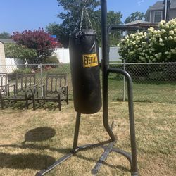 Everlast Boxing Bag And Stand 