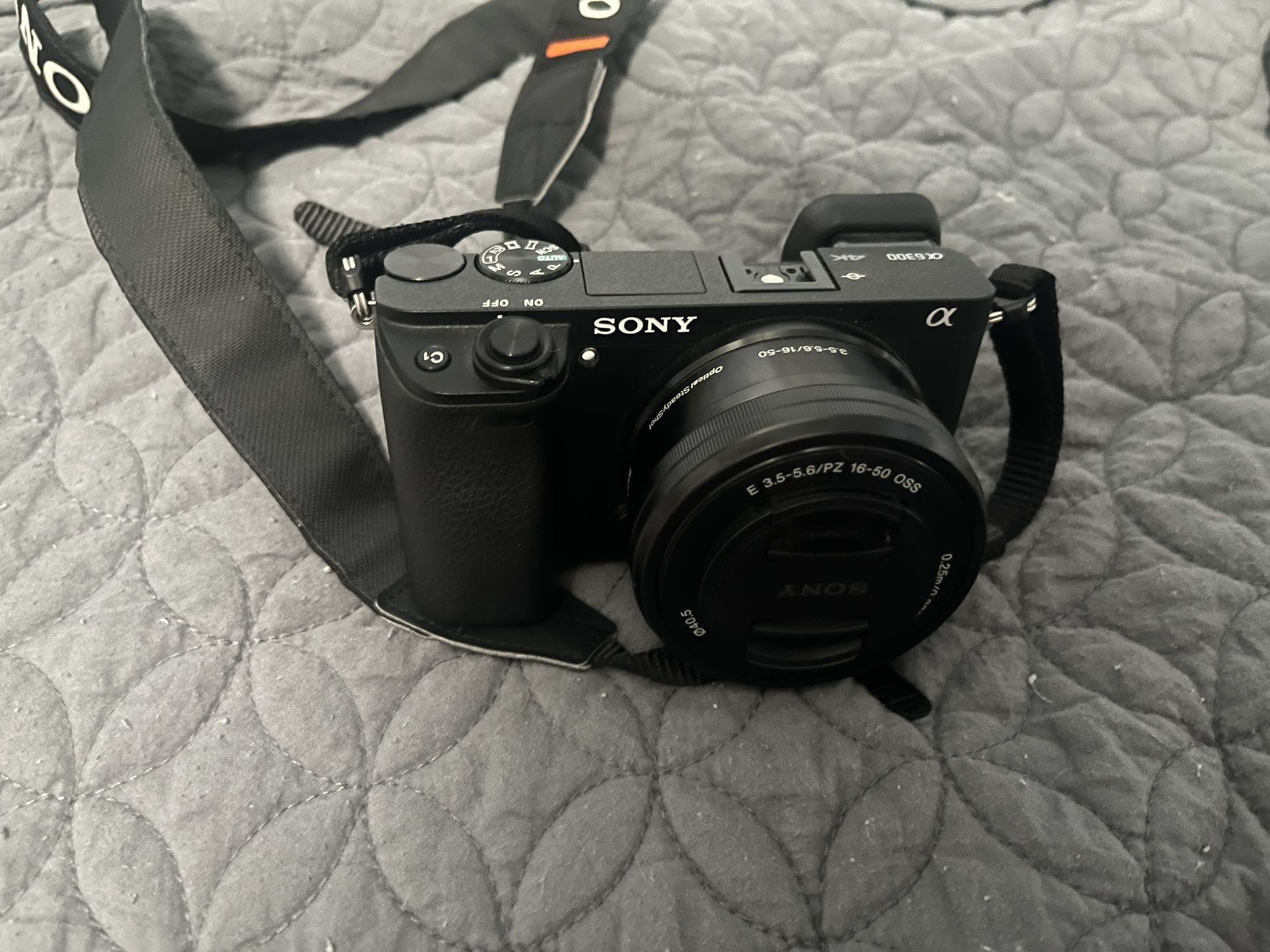 4k Sony A6300 Mirrorless Digital Camera
