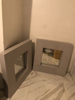 Two Walls Mirrors 27 X27