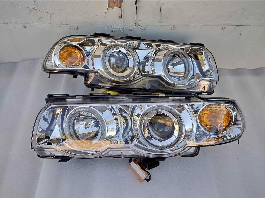 95-01 BMW 7-Series LED Headlights Faros Calaveras Micas Luces 