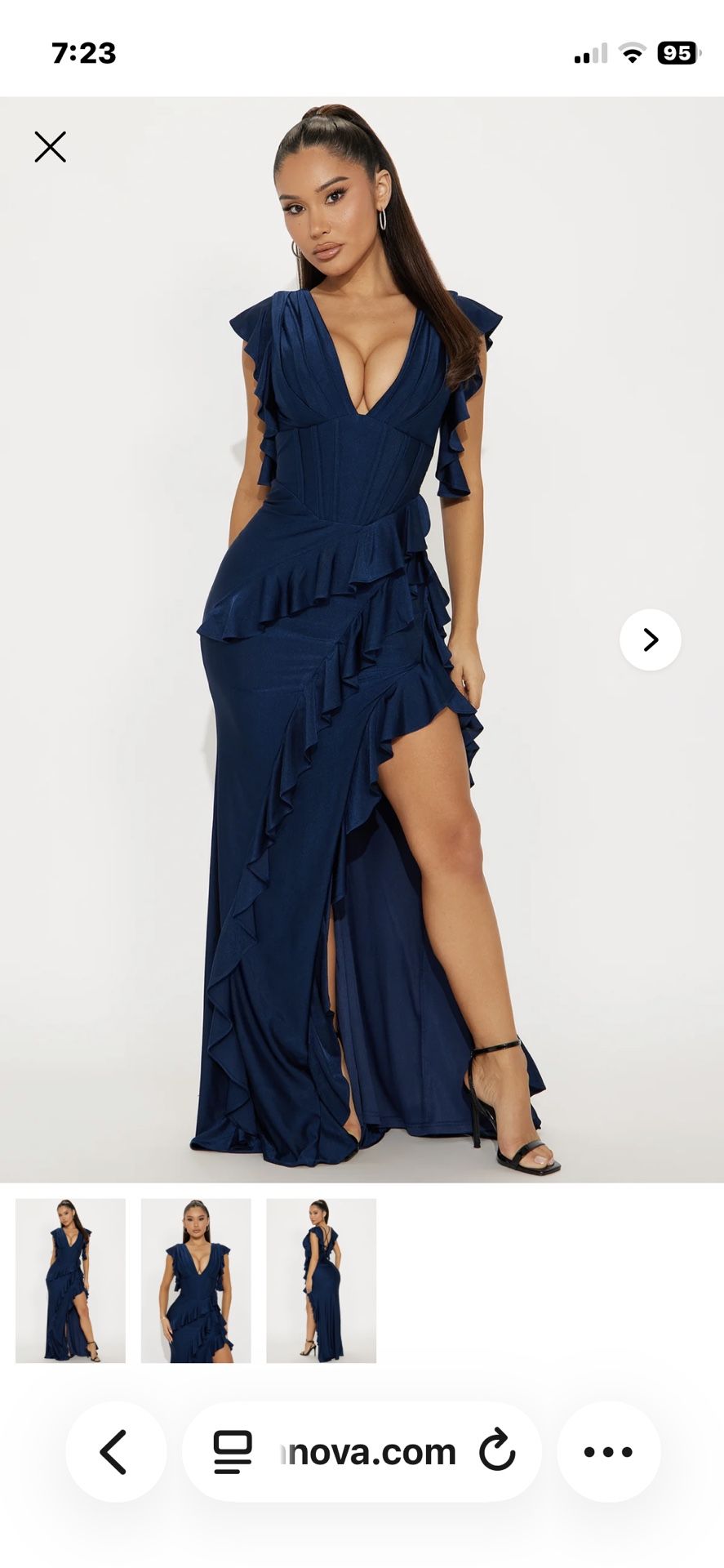 Navy Blue Dress