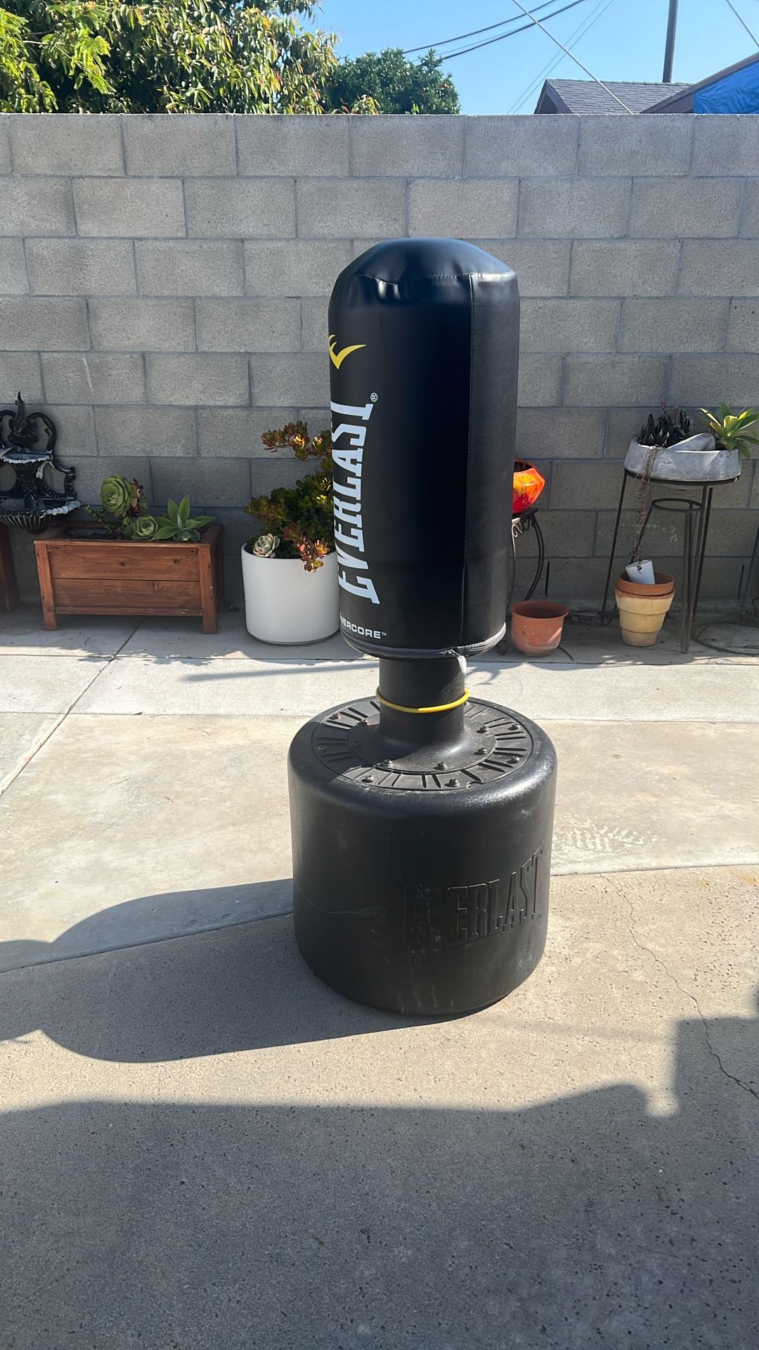 Everlast Powercore Punching Bag With Stand