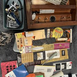 Old Sewing Machine Items 