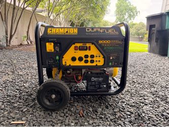 Champion Dual Fuel 9000 Watt Generator