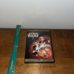 Star Wars The Phantom Menace Dvd 
