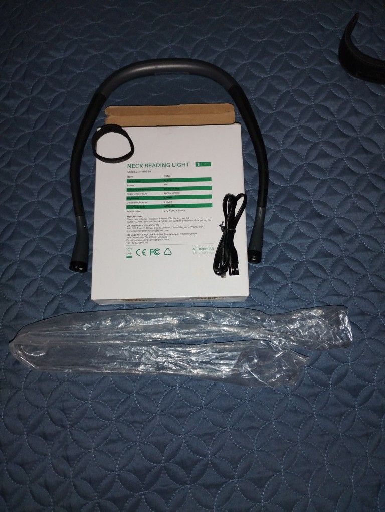 Led Bendable Neck Night Time Reading Light.