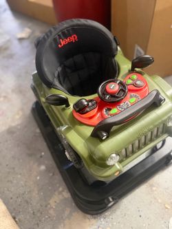 Jeep Classic Wrangler 3-in-1 Grow With Me Activity Walker – Anniversary Green  Used but in good condition. Clean and ready for use.  Features:  * Musi