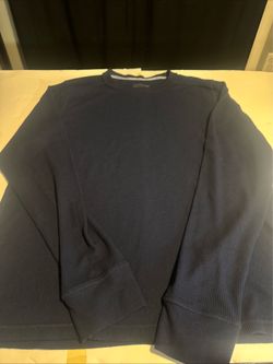 Xl Blue Cuddl Duds Waffle Thermo