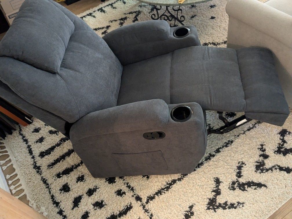 Massage Chair with Swivel and Rocking Function