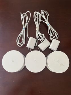 3 Google Wifi Mesh System (3-Pack) - WiFi Extender Points