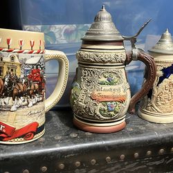 3 Small Steins