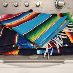 1 Saltillo Blanket & 1 Runner/Tablecloth