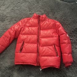 moncler mya  size l red 2019 