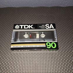 TDK SA 90 Cassette Tapes