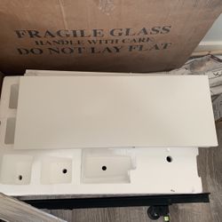 White Cabinet Shelves