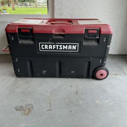 Craftsman Wheeled Tool Box and Power Tools