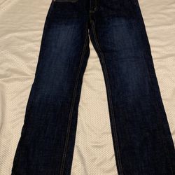 Men’s Levis 559 Relaxed straight jeans size 32 x 32 Like New 