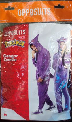 Opposuits Pokémon Gengar Onesie Size M