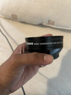 Canon Wide converter lens 58mm