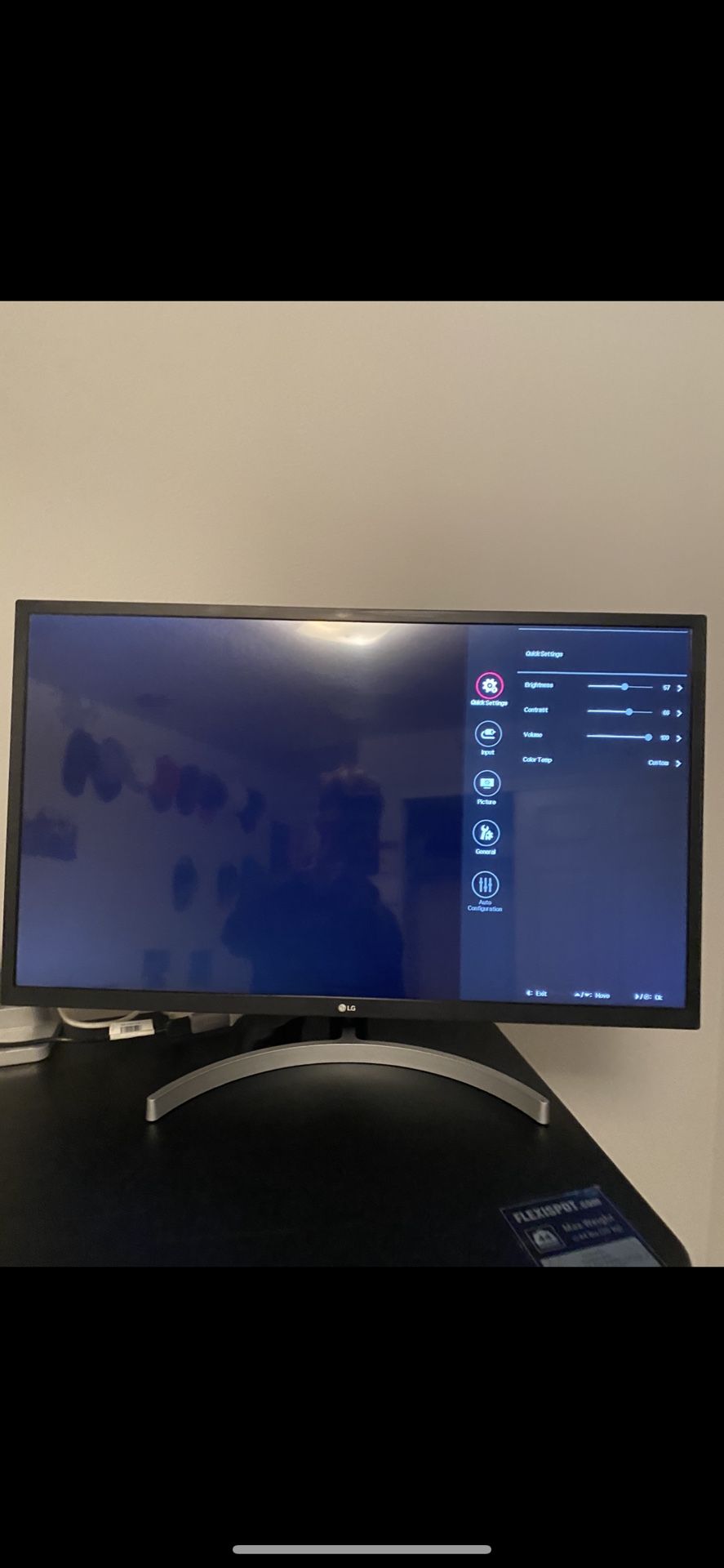 32in LG HDR HDMI Monitor, Model Number 32ML600M