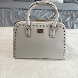White Michael Kors Purse 