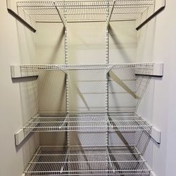 Metal Wire Shelving Unit 