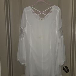 White Long Shirt/Dress