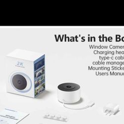 Window camera for home security